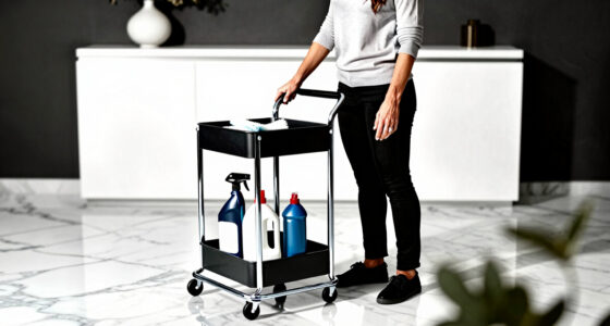 6 Best Rolling Utility Cart for Cleaning Supplies in 2026