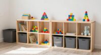 accessible visible toy storage