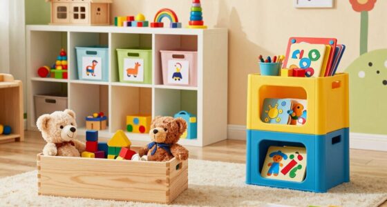 age appropriate toy organization