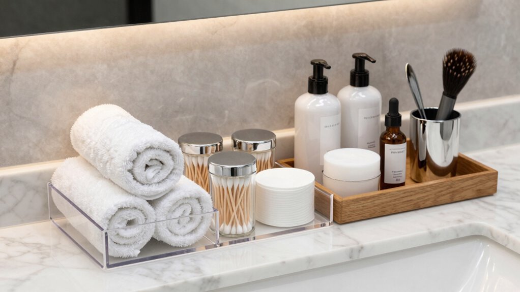 bathroom storage organization essentials