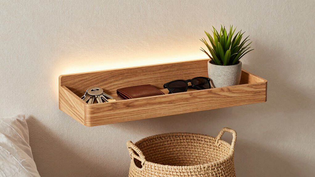 bedroom drop zone setup