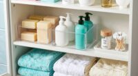 categorize and organize bathroom