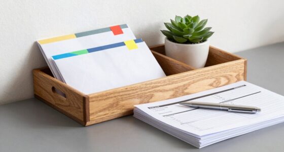 centralized bill and mail organizer