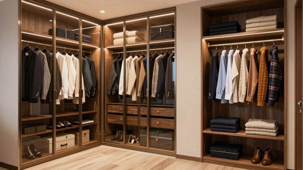 closet organizational options comparison