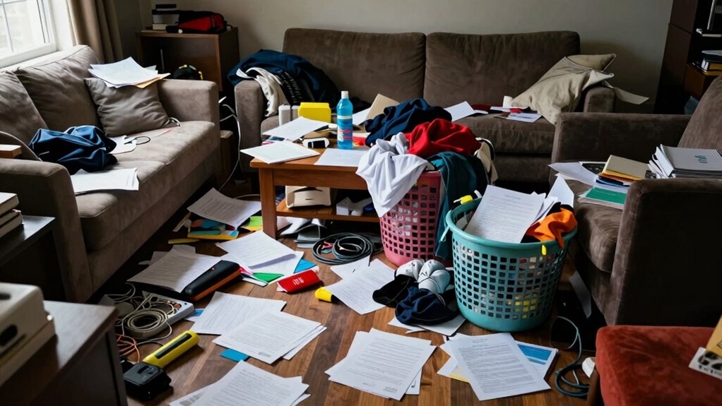 clutter heightens stress and distraction