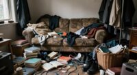 clutter increases room stress