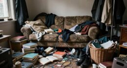 clutter increases room stress
