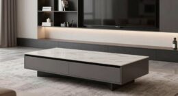 concealed storage for organization