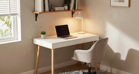 create a compact workspace