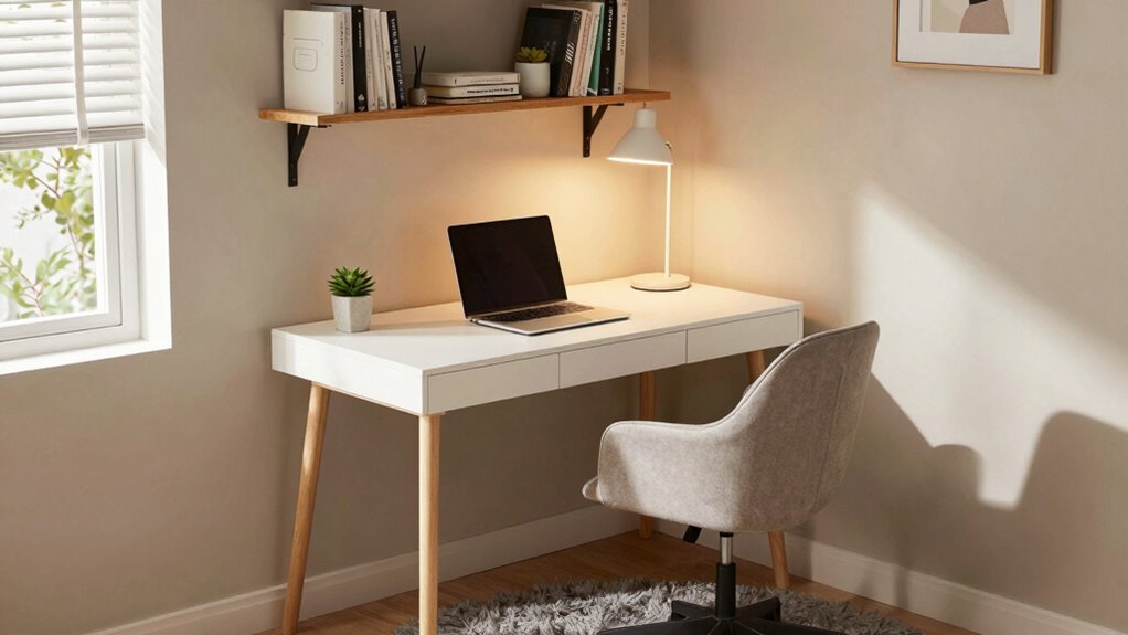 create a compact workspace