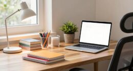 create a tidy study area