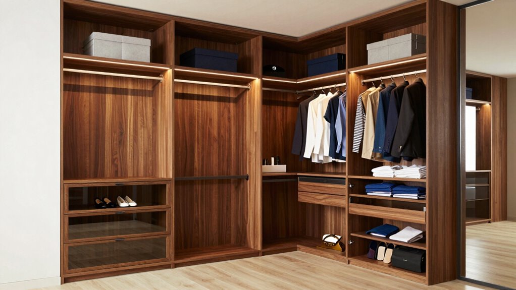 customizable space efficient wardrobe solutions