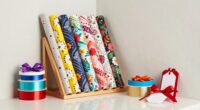 dedicated storage for wrapping paper