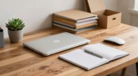 desk essentials versus storage