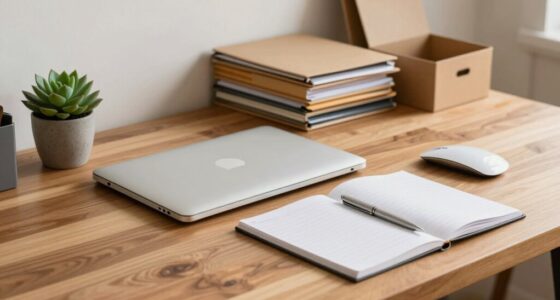 desk essentials versus storage