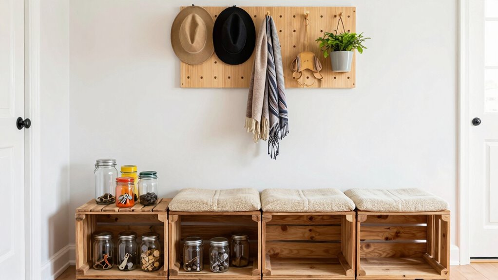 diy entryway storage ideas