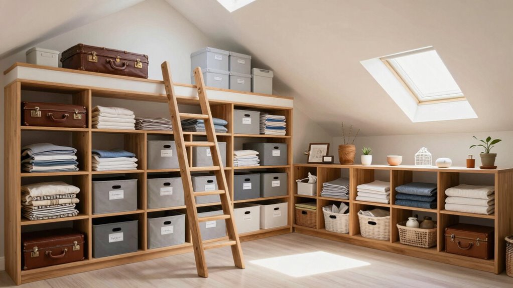 efficient attic organization tips