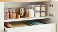 efficient baking supplies storage