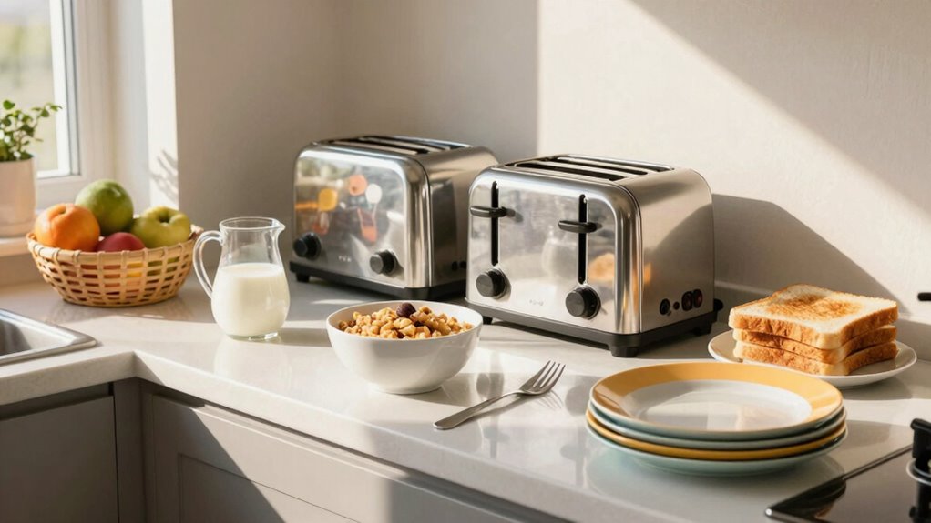 efficient breakfast station setup