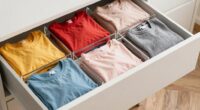 efficient dresser drawer organization
