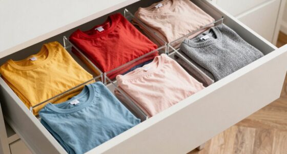 efficient dresser drawer organization