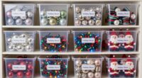 efficient holiday decor storage