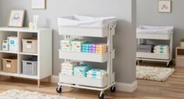efficient multi room diaper organization