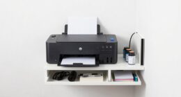 efficient printer station setup