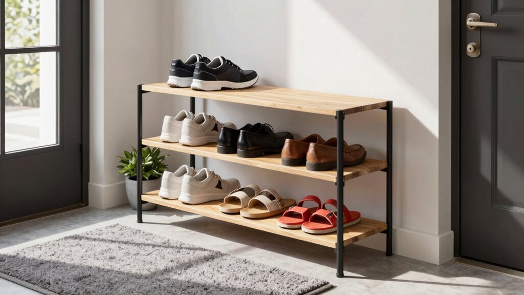 efficient versatile shoe organization