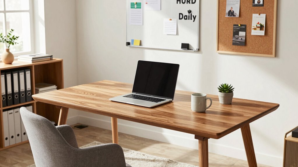 functional clutter free workspace