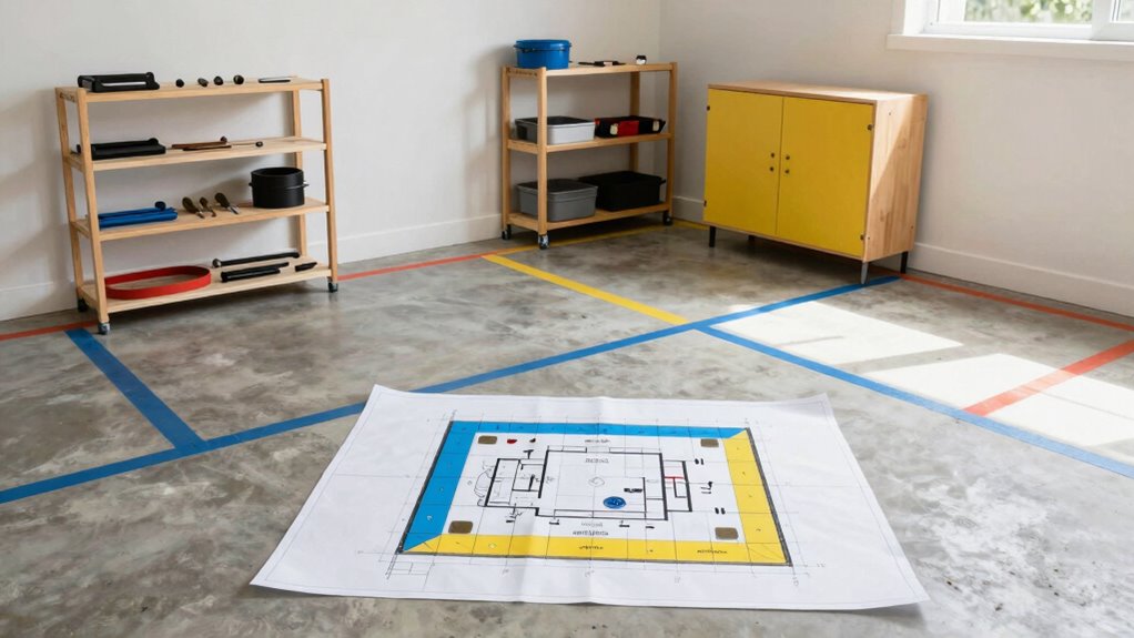 garage organization planning tips
