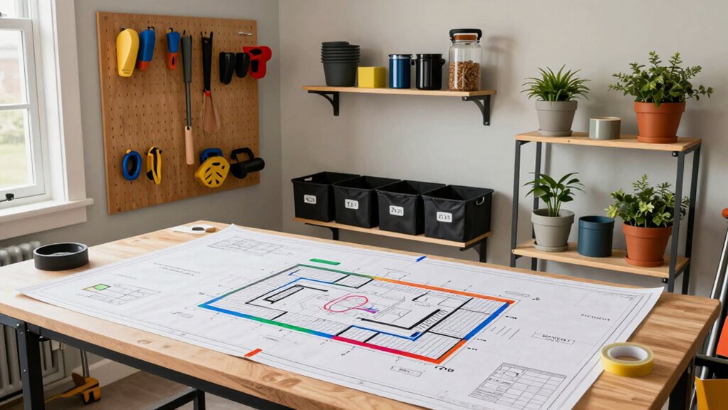 garage zone organization tips