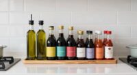 keep oils vinegars organized