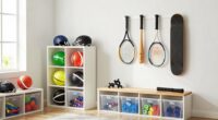 kids sports gear organization