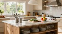 maximize kitchen island efficiency