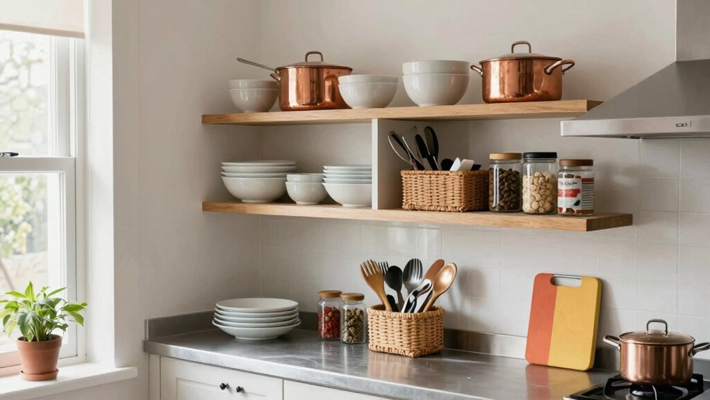 maximize small kitchen storage