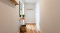 maximize space in entryway