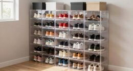 maximize storage with shelves