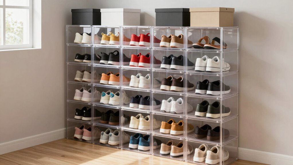 maximize storage with shelves