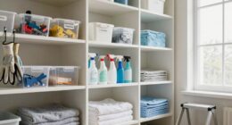 maximize utility closet organization