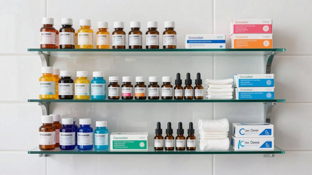 medications organized for safety