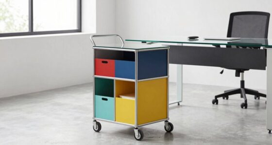 mobile space saving workspace
