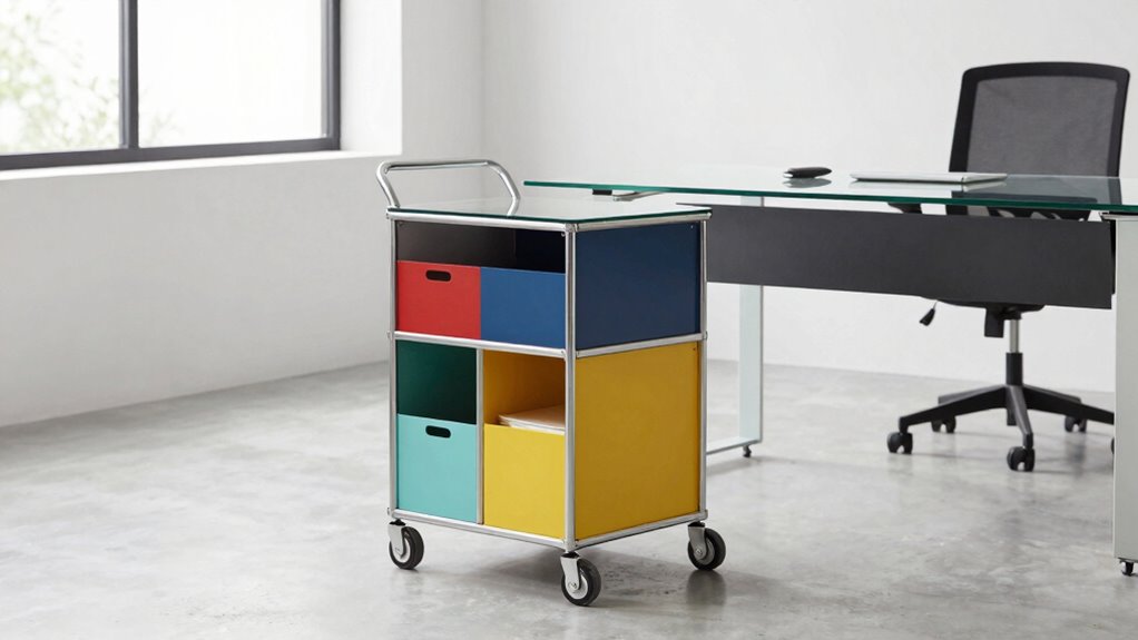 mobile space saving workspace