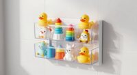 mold free bath toy storage