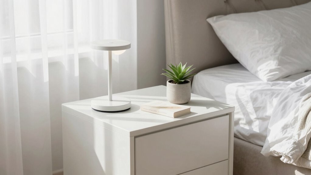 nightstand organization rule