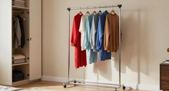 open storage for clothing