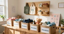 organize and enhance donation area