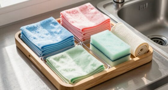 organize cleaning supplies efficiently
