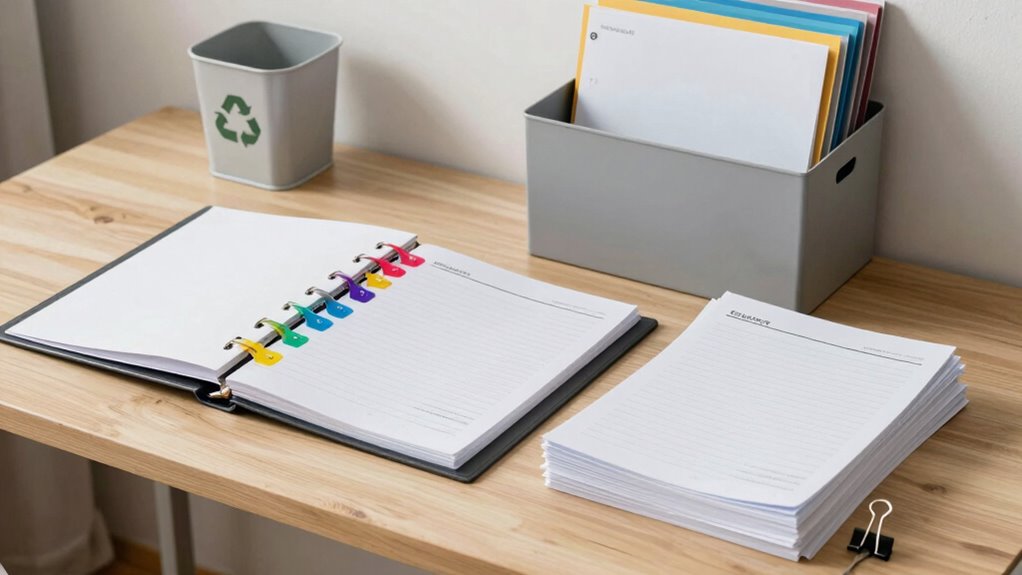 organize digitalize label maintain