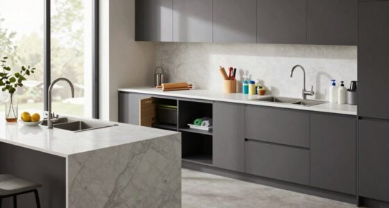 organize kitchen zones efficiently